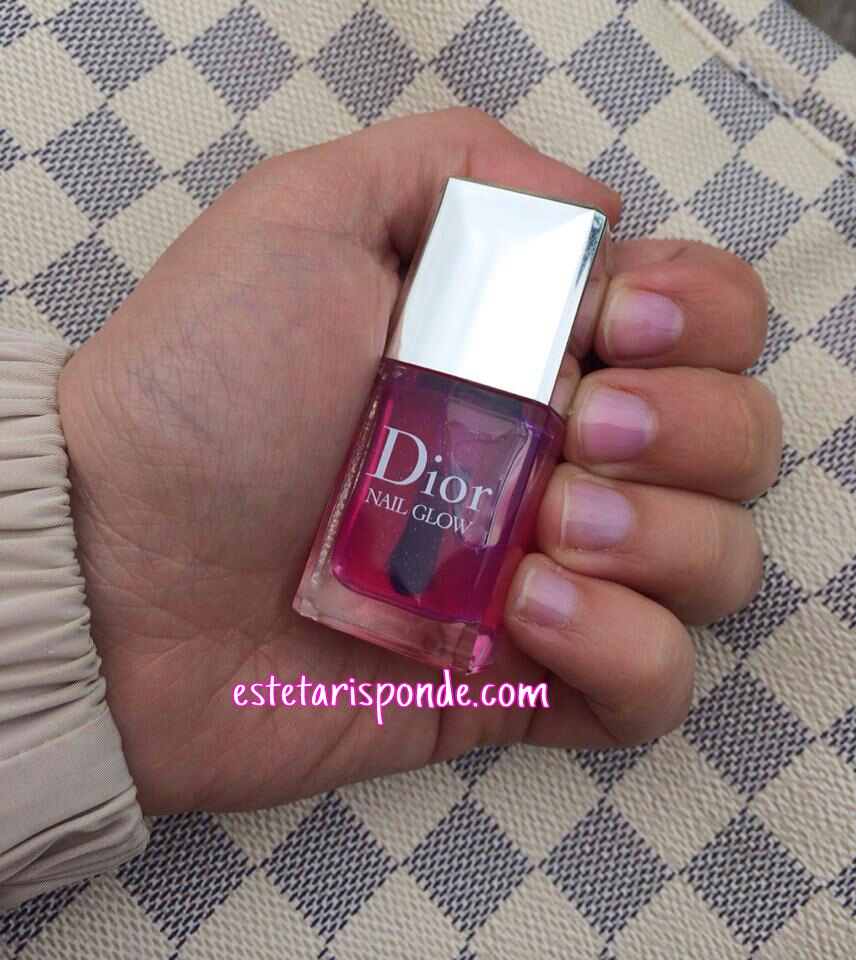 Dior nail glow swatches